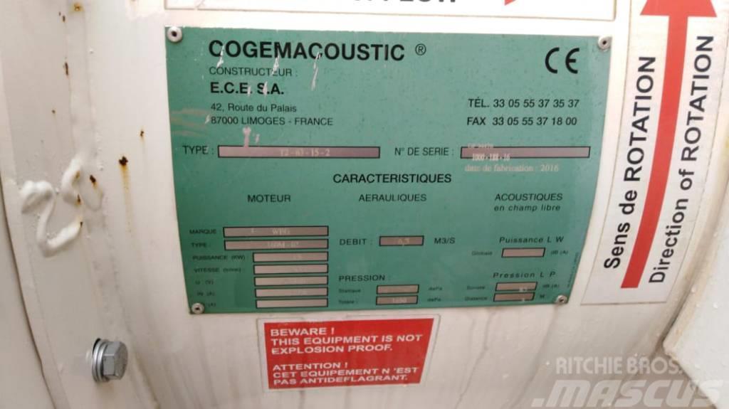  COGEMACOUSTIC T2-63.15 tunnel ventilator Andere Bergbaugeräte