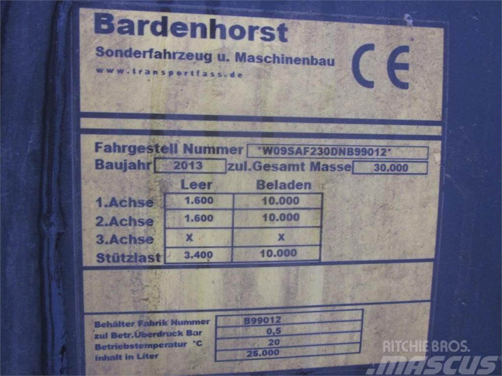  Bardenhorst 25000, 25 cbm, Tanksattelauflieger, Zu Gülletankwagen