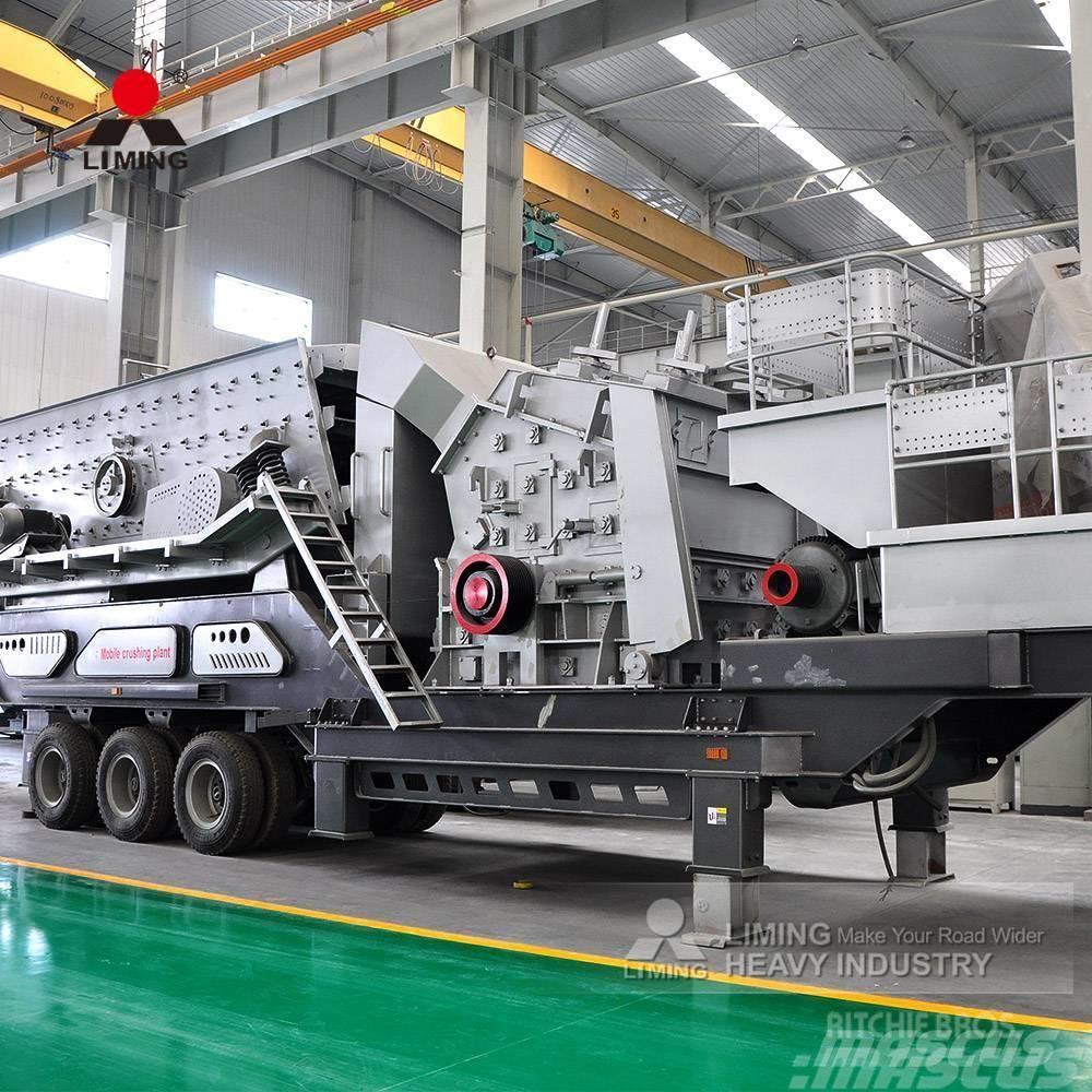 Liming KF1214 Mobile Impact Crusher With Screen Mobile Brecher