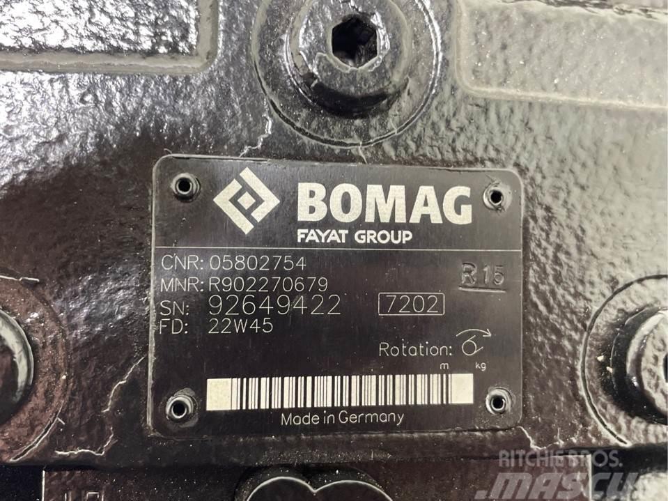 Bomag 05802754-Rexroth R902270679-Drive pump/Fahrpumpe Hydraulik