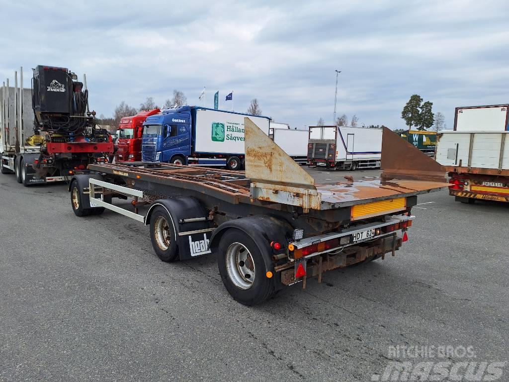 ORY 3-axl Lastväxlarsläp med tipp Anhänger-Absetzkipper