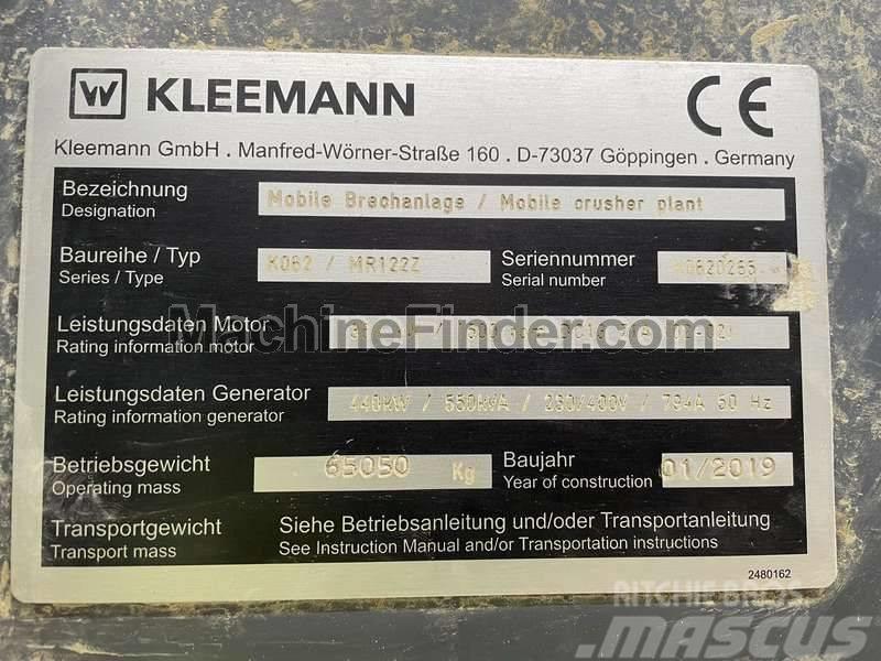 Kleemann MR 122 Z Mobile Brecher
