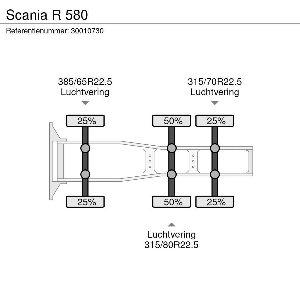 Scania R 580 Sattelzugmaschinen