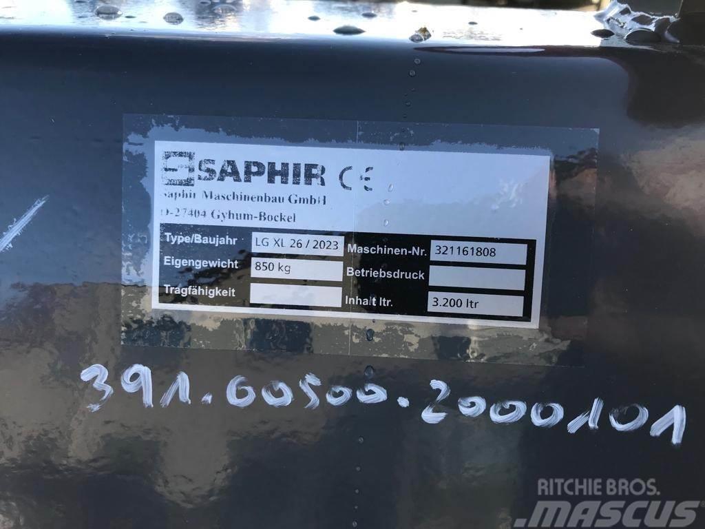 Saphir LG XL 26 *SCORPION- Aufnahme* Schaufeln