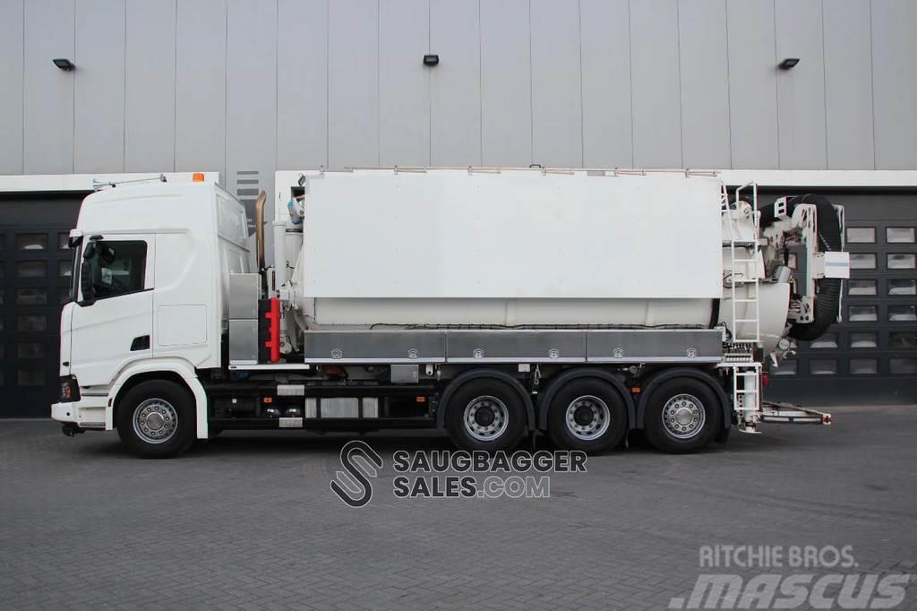 Scania R540 Amphitec Vortex 11000 suction excavator Saug- und Druckwagen