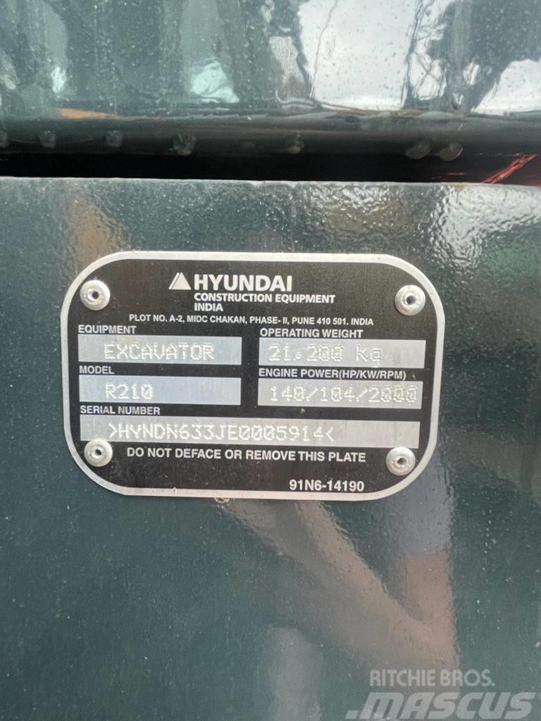 Hyundai R210 Raupenbagger