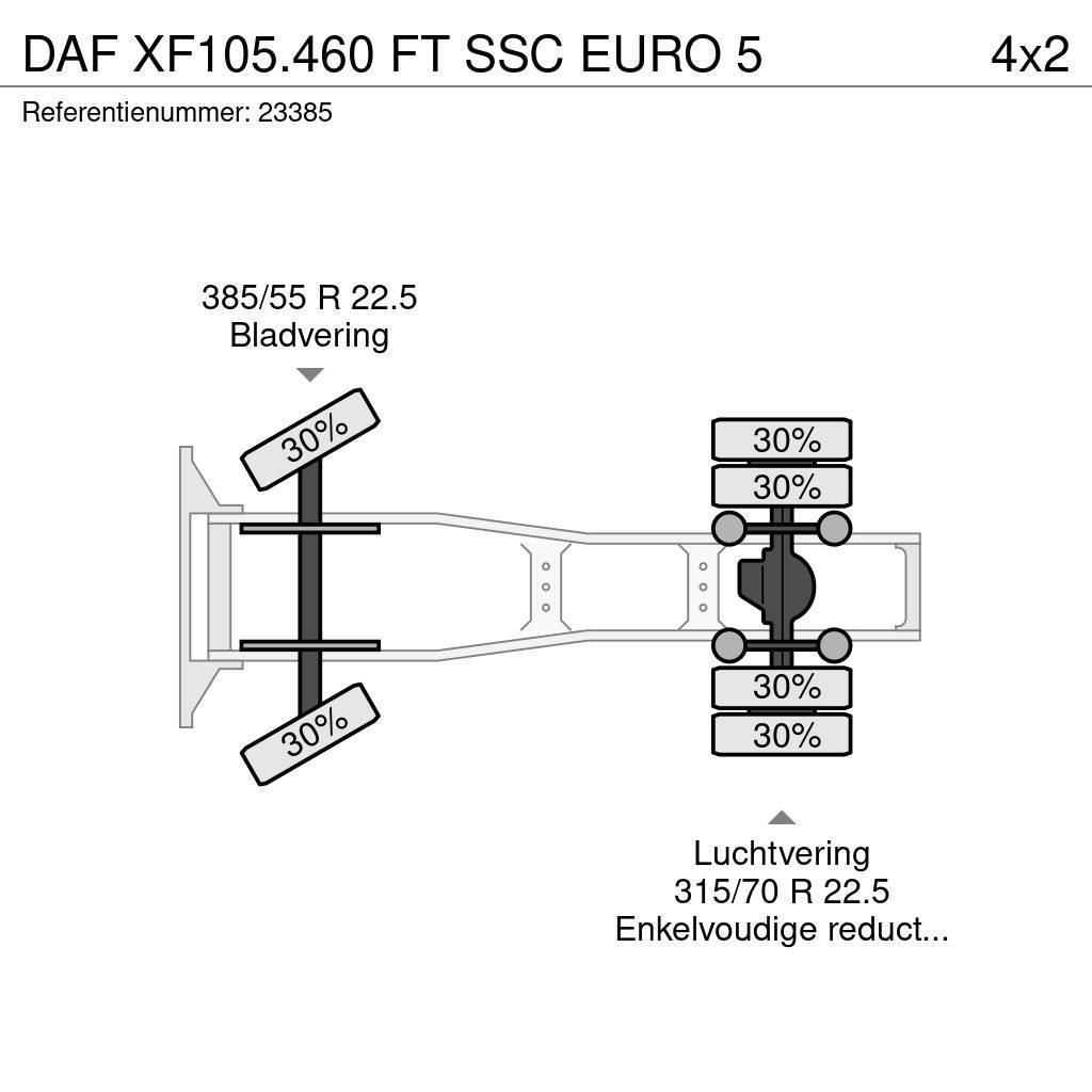 DAF XF105.460 FT SSC EURO 5 Sattelzugmaschinen