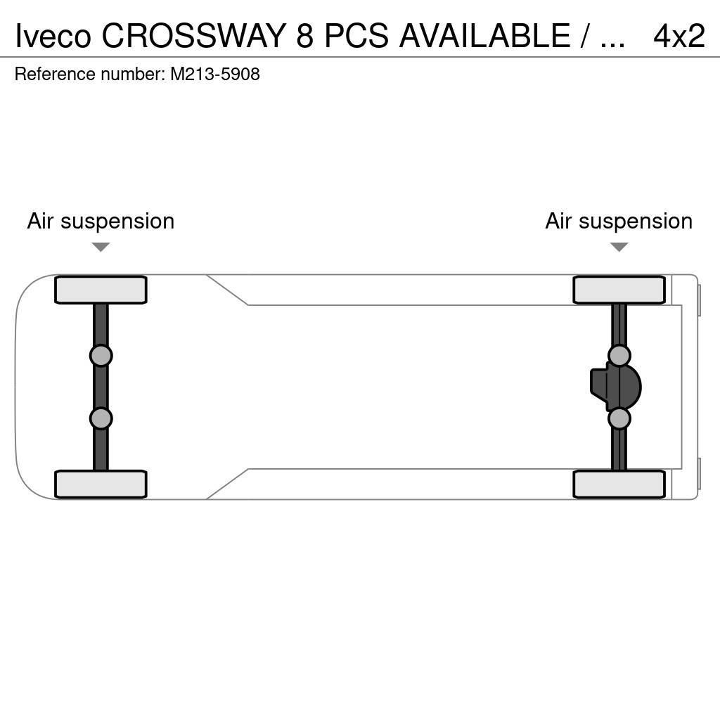 Iveco CROSSWAY 8 PCS AVAILABLE / EURO EEV / 44 SEATS + 3 Überlandbusse