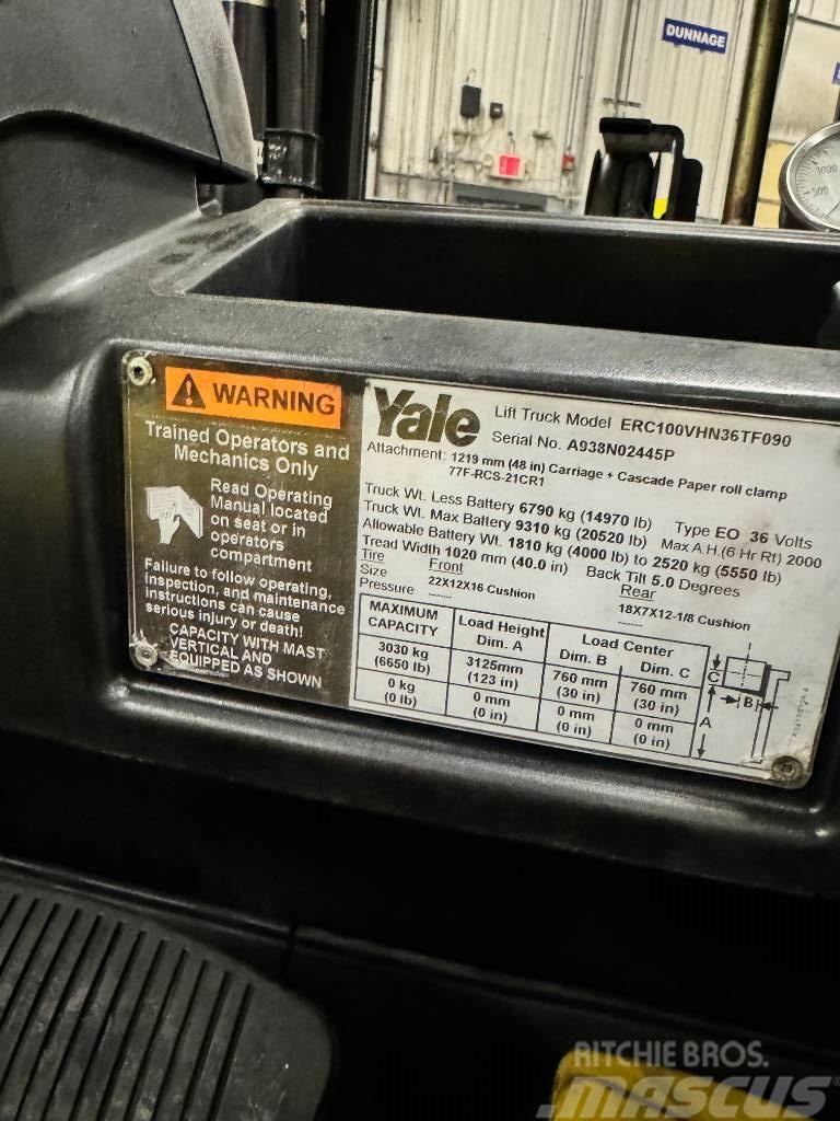 Yale ERC100VH Elektrostapler
