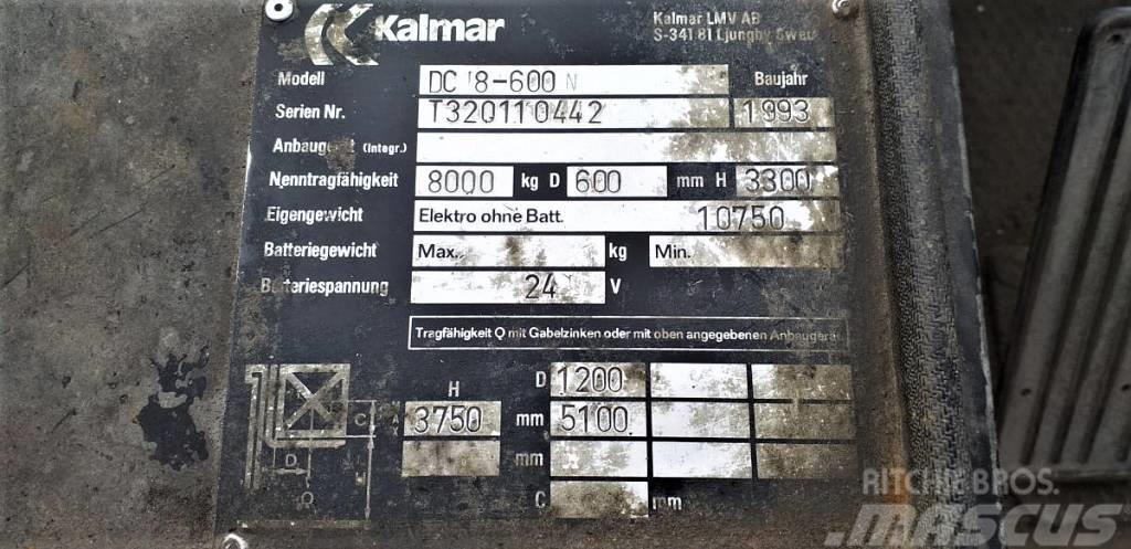  Wózek widłowy KALMAR DC 8 - 600 N Dieselstapler