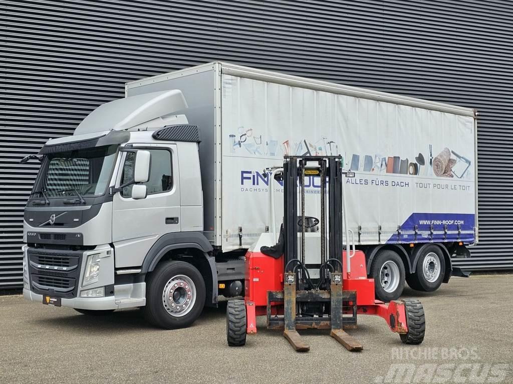 Volvo FM 330 6x2*4 / TAIL LIFT / KOOIAAP / TRUCK MOUNTED Pritsche & Plane