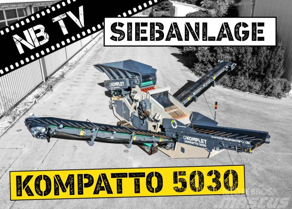 Komplet KOMPATTO 5030 Siebanlage - Kettenfahrwerk Sieb- und Brechanlagen
