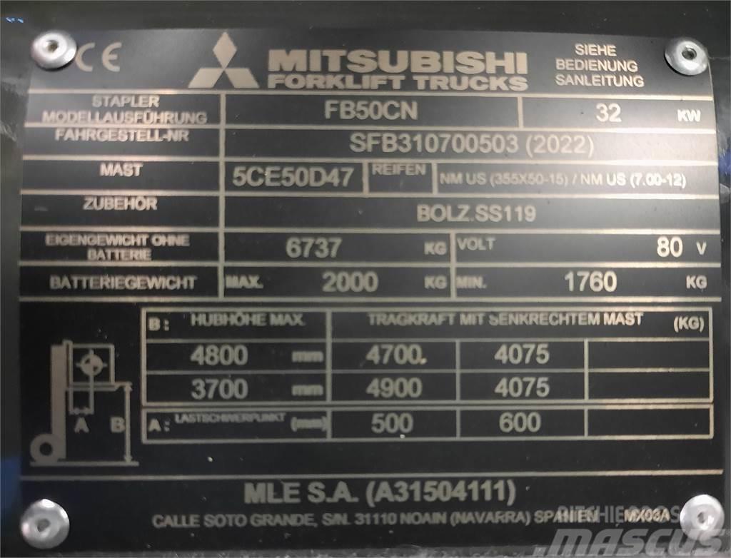 Mitsubishi FB50CN Elektrostapler
