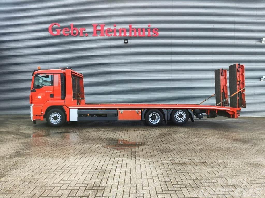 MAN TGS 26.360 6x2 Euro 5 Winch Ramps German Truck! Autotransporter