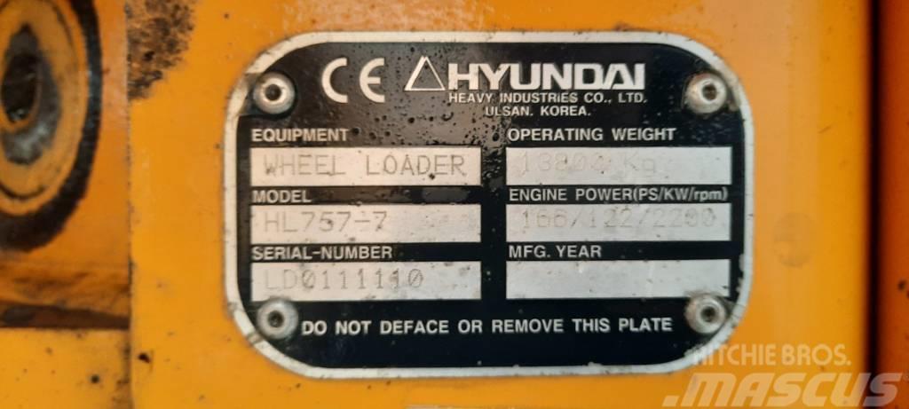 Hyundai HL 757-7 Radlader