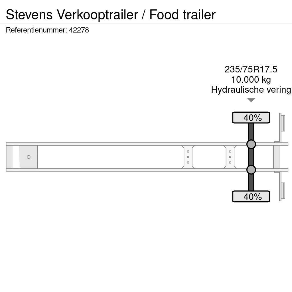 Stevens Verkooptrailer / Food trailer Kühlauflieger