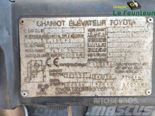 Toyota 02-7 FG A 50 Gasstapler