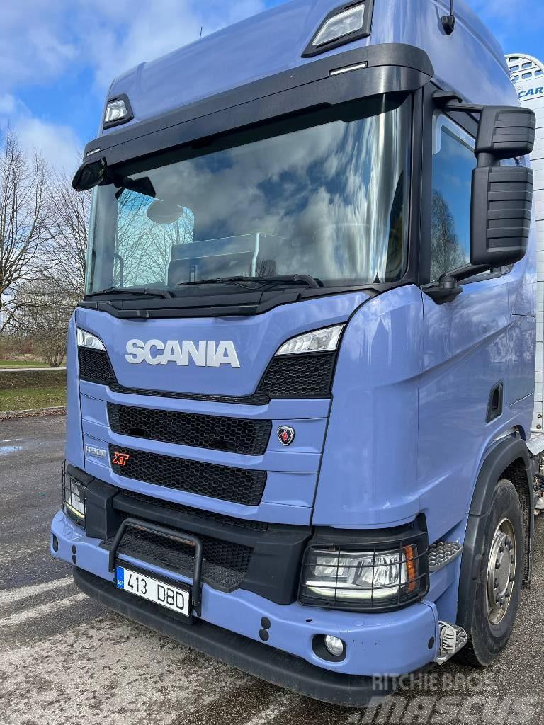 Scania R 500 Holztransporter