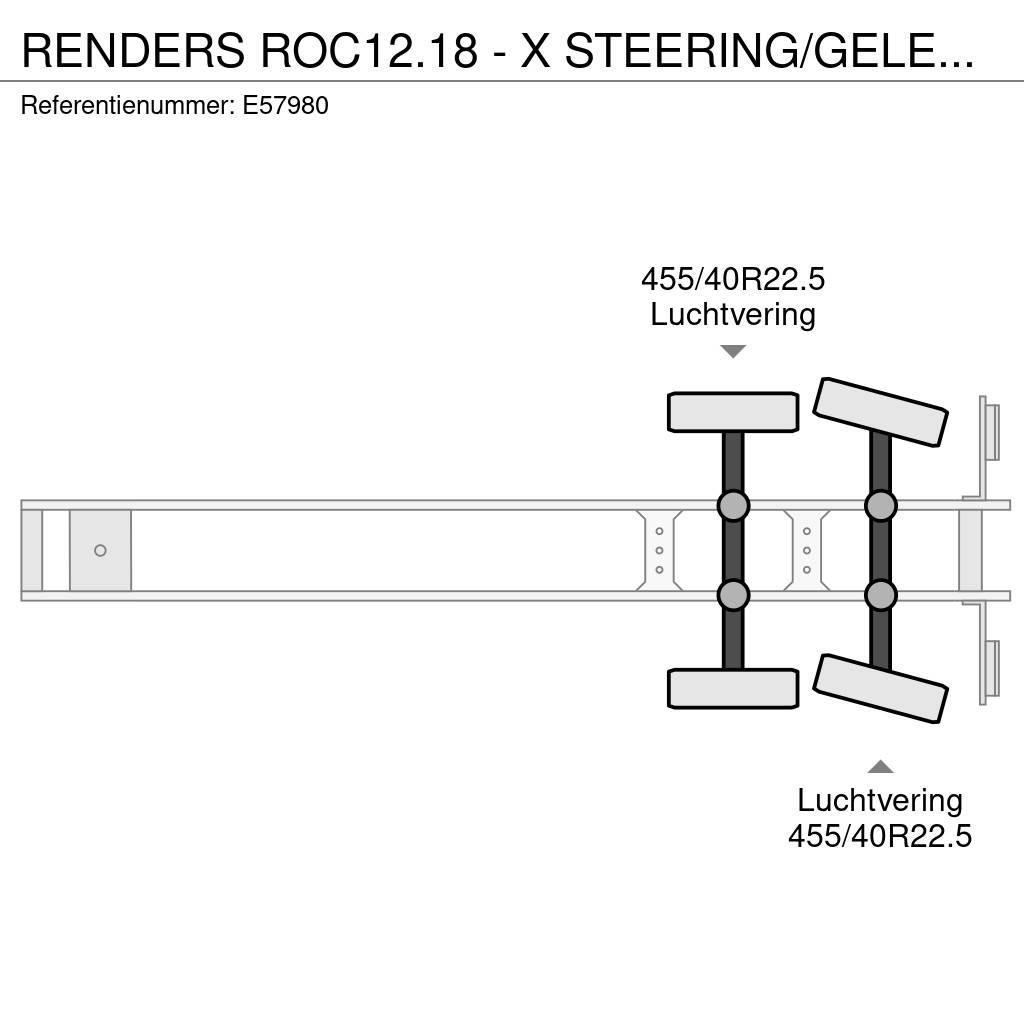 Renders ROC12.18 - X STEERING/GELENKT/GESTUURD Pritschenauflieger