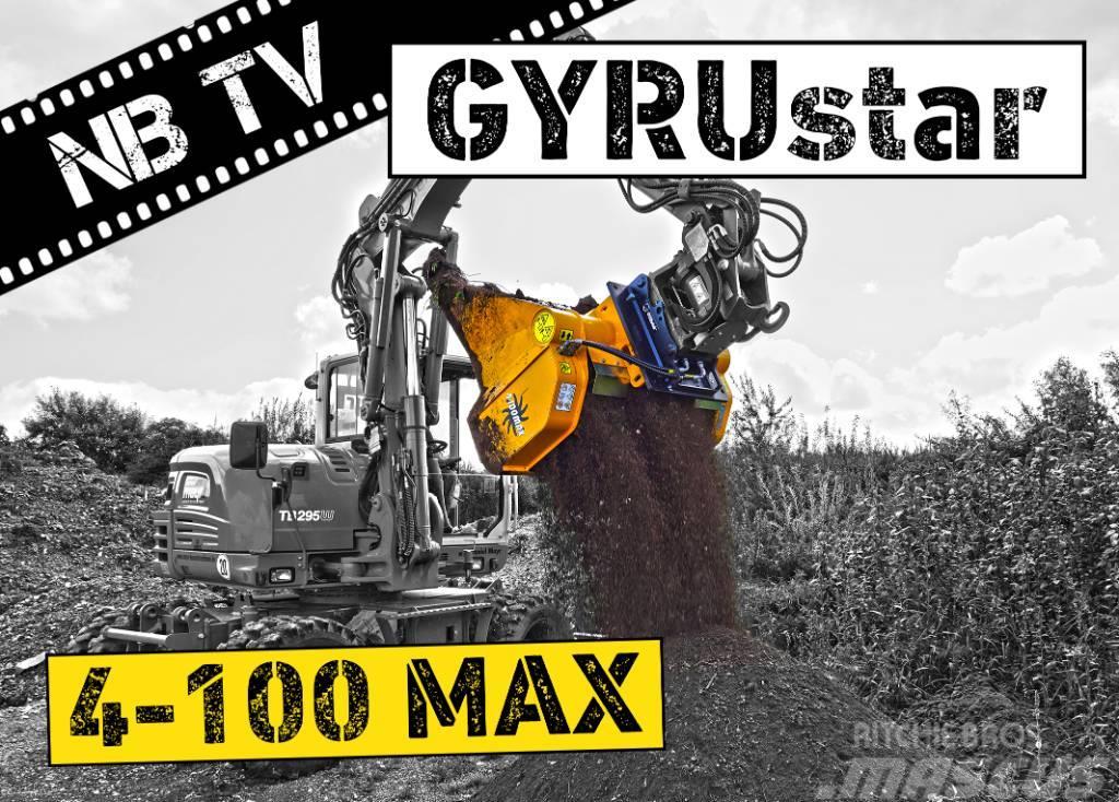 Gyru-Star 4-100MAX | Separator Bagger & Radlader Schaufeln