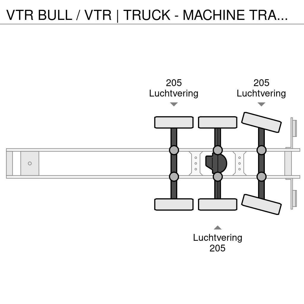  VTR BULL / VTR | TRUCK - MACHINE TRANSPORTER | STE Autotransportauflieger