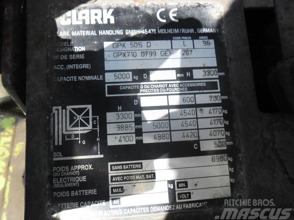 Clark GPX 50 SD Frontal Forklift Dieselstapler