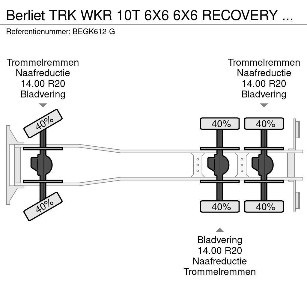Berliet TRK WKR 10T 6X6 6X6 RECOVERY TRUCK 8589 KM Bergungsfahrzeuge