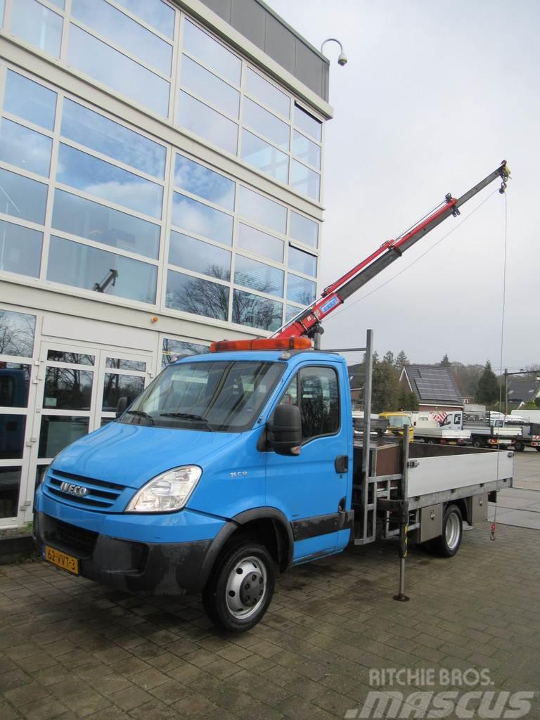 Iveco Daily 35C12 2.3MJ D 375 + Maxilift 200.3 Kraan + L Pickup/Pritschenwagen