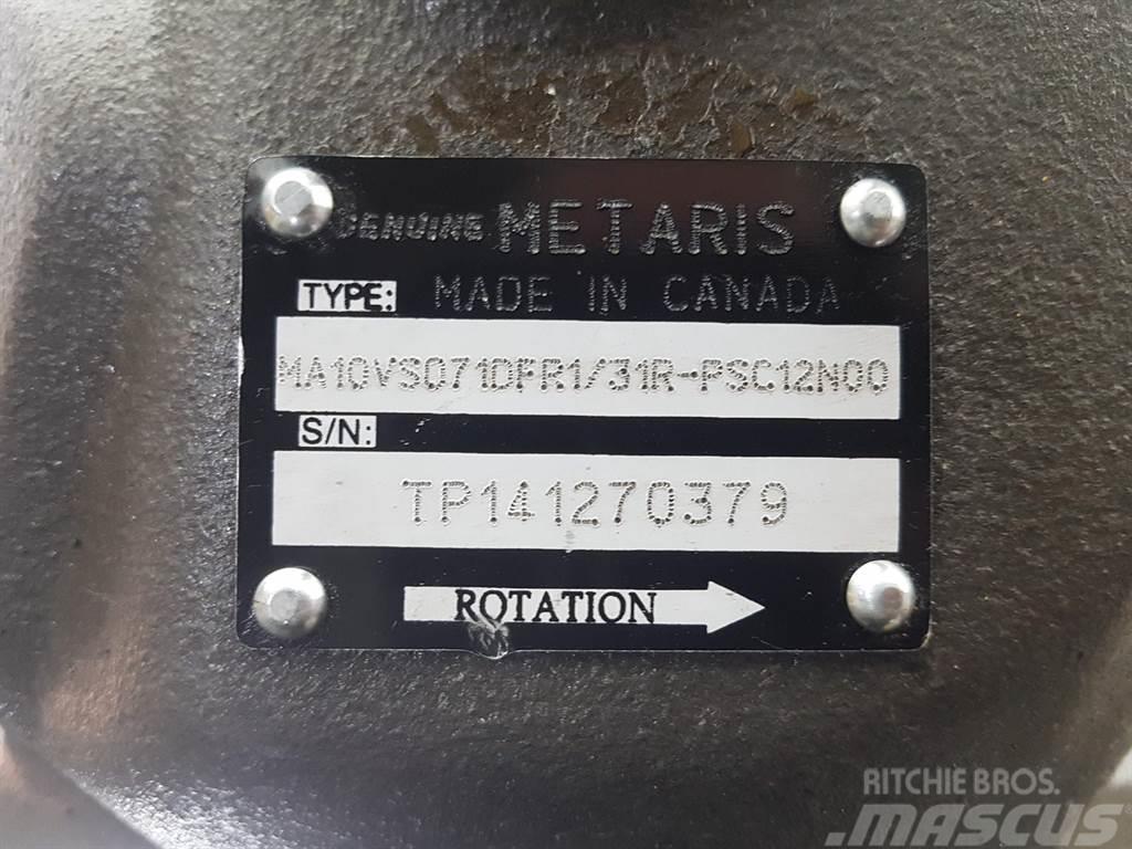  Metaris MA10VSO71DFR1/31R-PSC12N-Load sensing pump Hydraulik