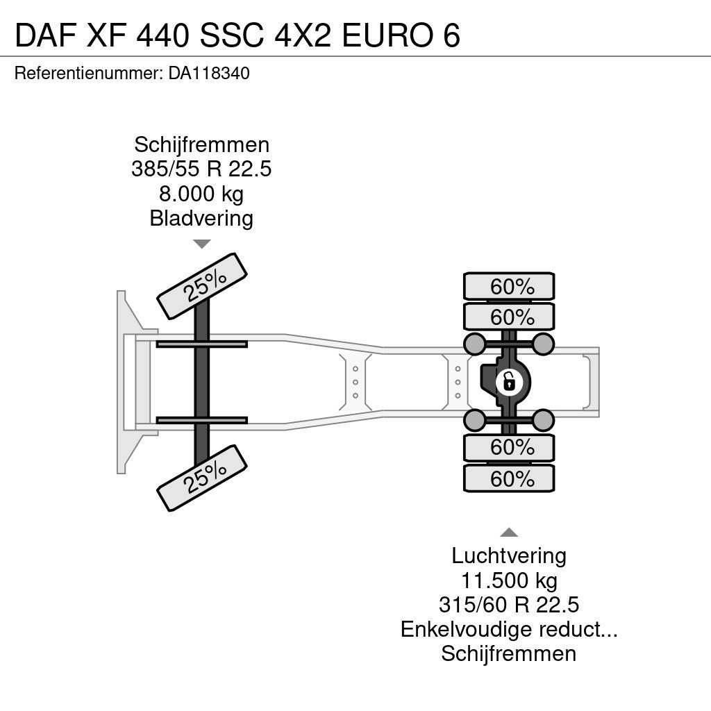 DAF XF 440 SSC 4X2 EURO 6 Sattelzugmaschinen