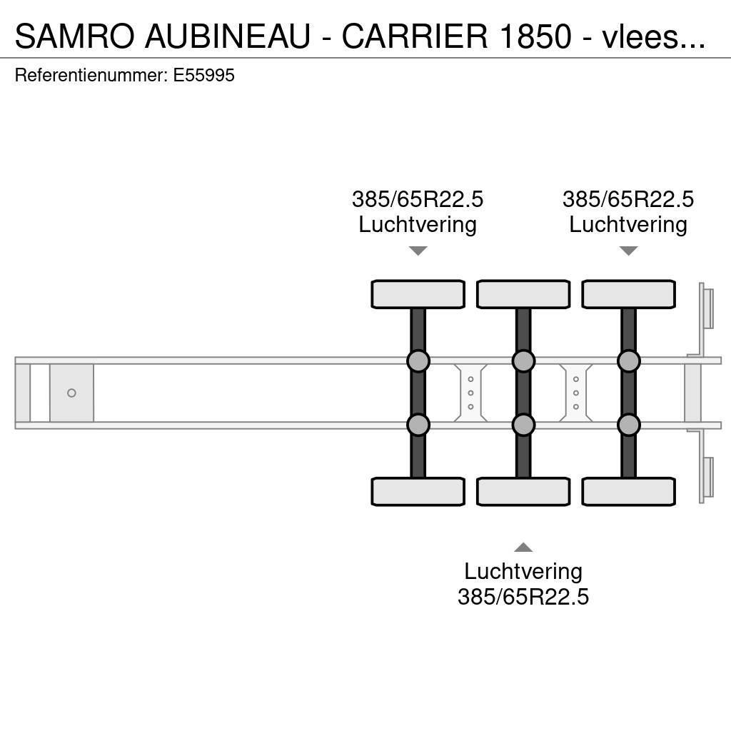 Samro AUBINEAU - CARRIER 1850 - vlees/viande/meat/fleisc Kühlauflieger