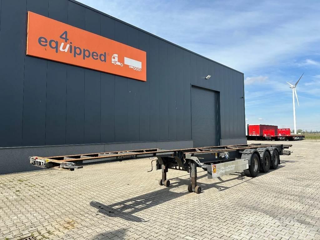Schmitz Cargobull 45FT HC, empty weight: 4.240kg, BPW+drum, NL-chass Containerauflieger