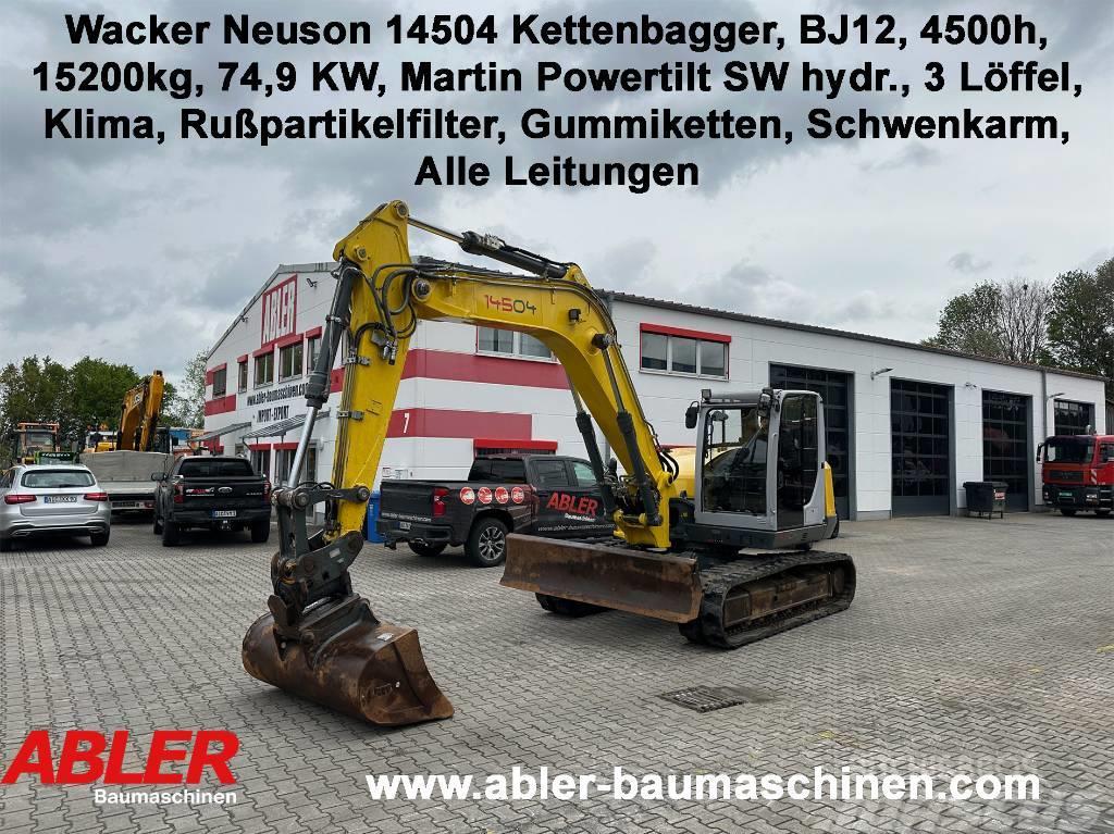 Wacker Neuson 14504 Kettenbagger Klima Martin Powertilt Raupenbagger
