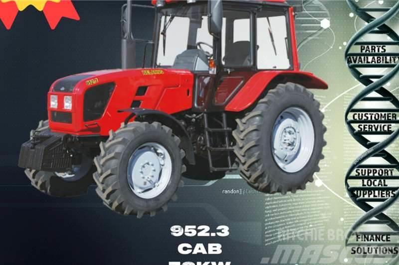 Belarus 952.3 4wd cab tractors (70kw) Traktoren