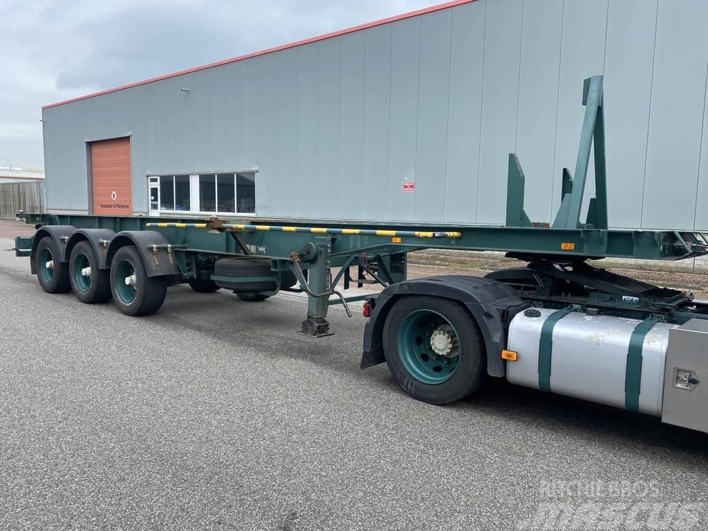 Pacton 20/30 Ft. Chassis, ( Kipper chassis ) Zink-prayed, Containerauflieger