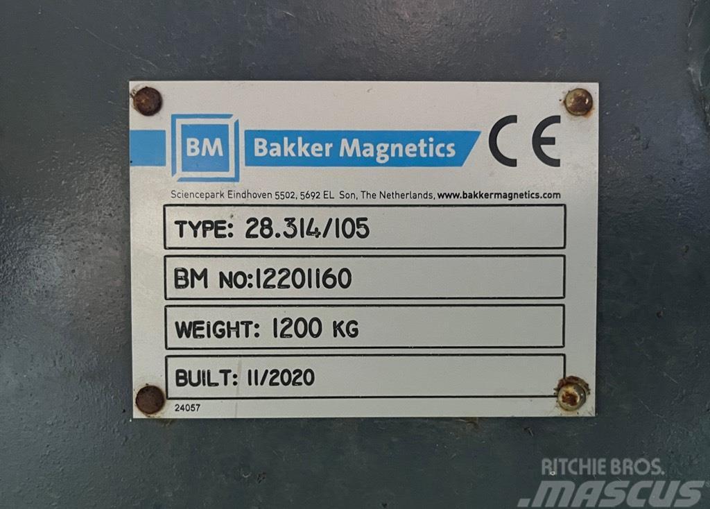 Bakker Magnetics 28.314/105 Sortieranlage / Abfallsortieranlage