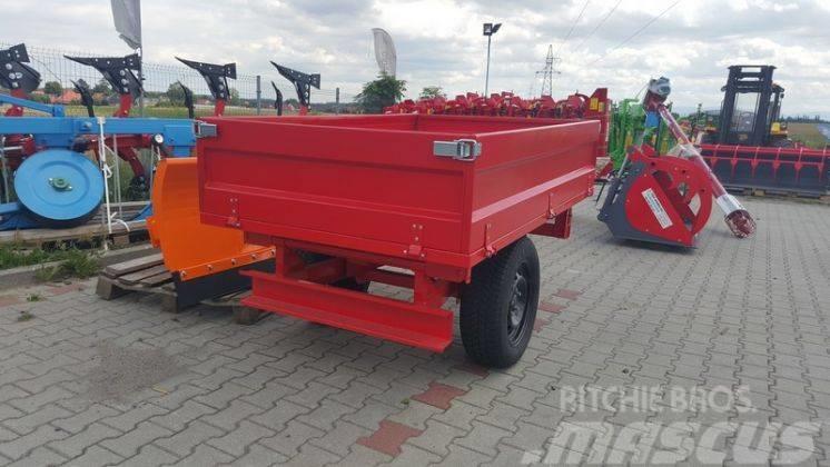 Top-Agro 3 sides tipping trailer, 1 axle, perfect price! Kippanhänger