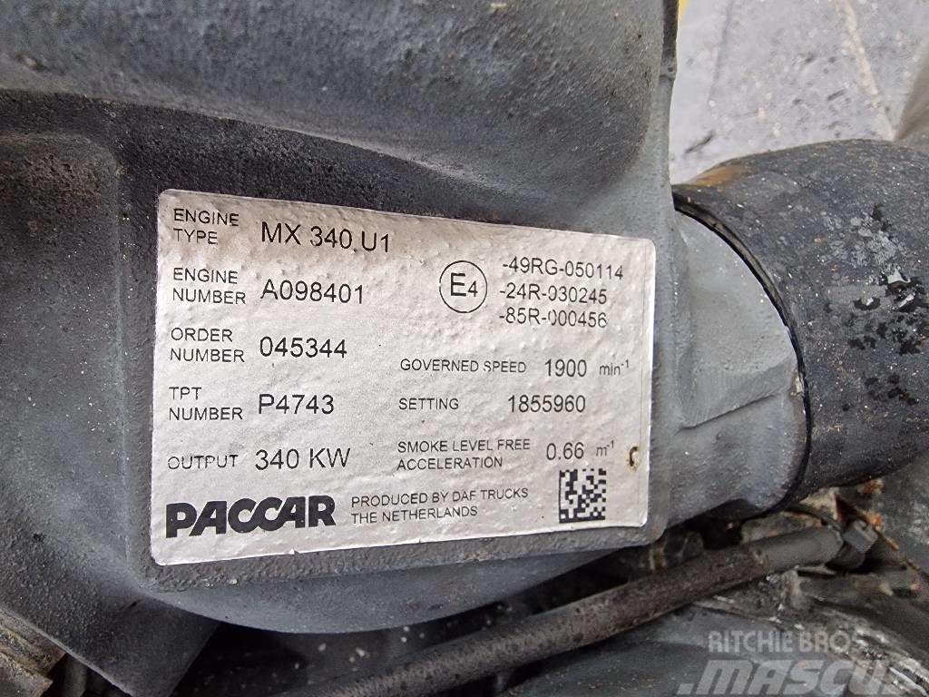 Paccar MX340.U1 Motoren