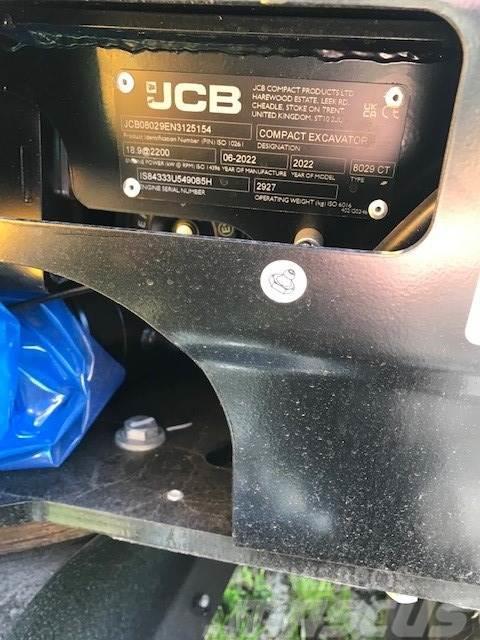 JCB 8029CTS Minibagger < 7t
