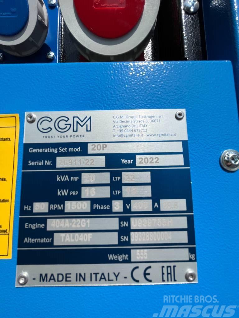 CGM 20P - Perkins 22 KVA generator Diesel Generatoren