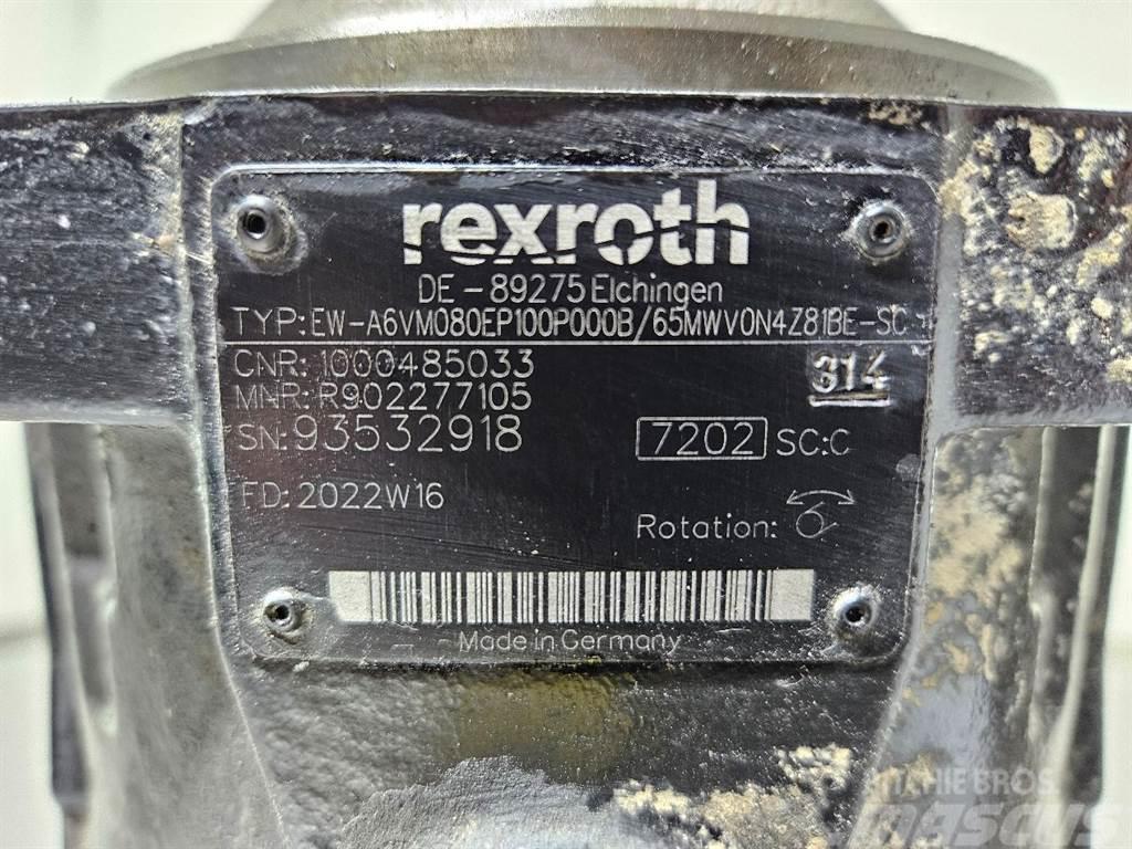 Wacker Neuson 1000485033-Rexroth A6VM080EP-Drive motor Hydraulik
