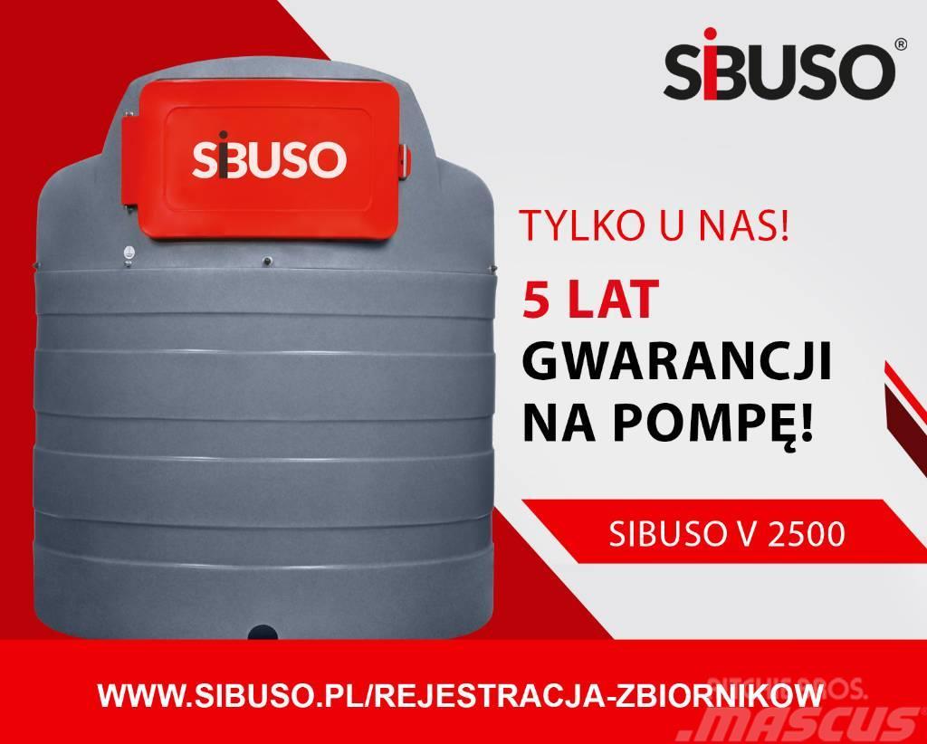 Sibuso 2500L zbiornik dwupłaszczowy Diesel Lagertanks