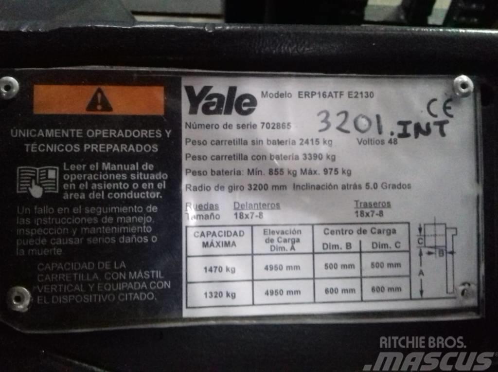 Yale ERP 16ATF Elektrostapler