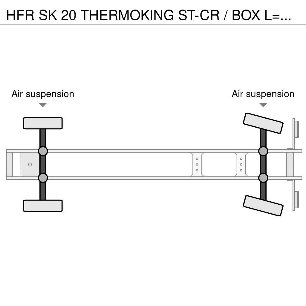 HFR SK 20 THERMOKING ST-CR / BOX L=13419 mm Kühlauflieger