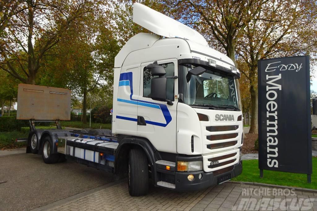Scania G440 Highlne 6x2 Chassis Wechselfahrgestell