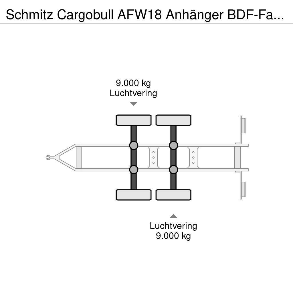 Schmitz Cargobull AFW18 Anhänger BDF-Fahrgestell Containeranhänger
