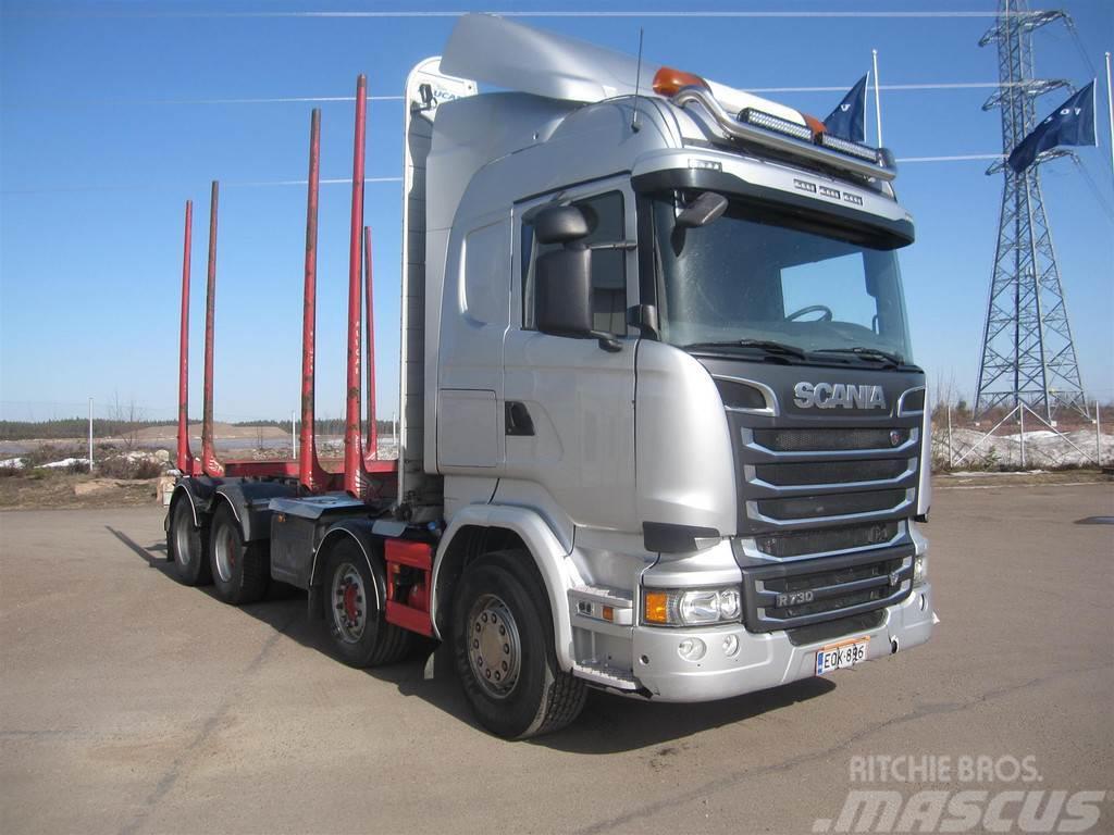 Scania R-serie Holztransporter