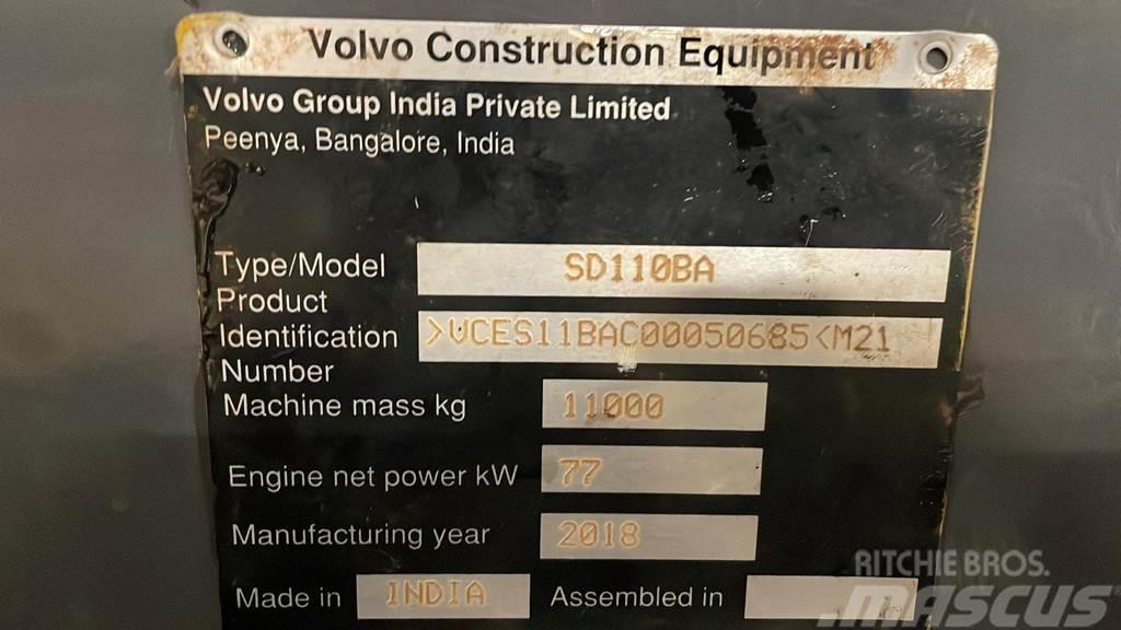 Volvo SD110BA - canopy / 11 ton Walzenzüge