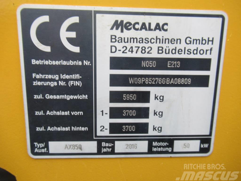 Mecalac AX 850 35KM/H Radlader