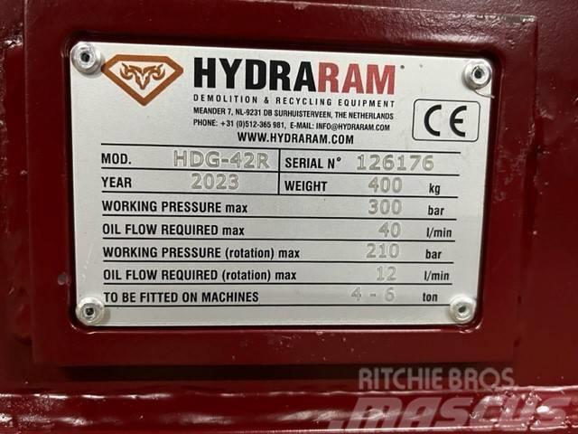 Hydraram HDG-42R | CW10 | 4.5 ~ 7.5 Ton | Sorteergrijper Greifer